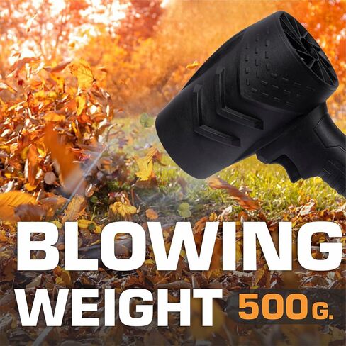 Compressed Air Duster – 21V Air Blower, Portable Dust Cleaner, Leaf Blower, Turbo Fan, BBQ, Car Drying Tool – Includes 2 Batteries, Charger, and Carrying Bag in Saudi Arabia