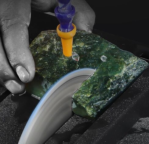 Lapidary Grinder Polisher Machine, Stone Grinding Cutting Multifunctional Faceting Machine, Gem Cutter Gemstone Polisher Kit, Carving Polishing Machine in Saudi Arabia
