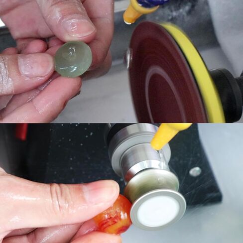 Lapidary Grinder Polisher Machine, Stone Grinding Cutting Multifunctional Faceting Machine, Gem Cutter Gemstone Polisher Kit, Carving Polishing Machine in Saudi Arabia