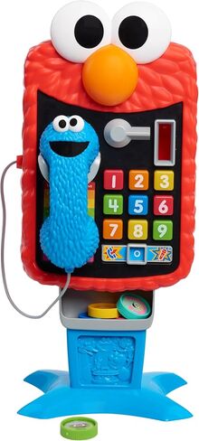 Sesame Street Elmo’s Sing & Learn 17.5 Inch Playphone, Learning and Education, Kids Toys for Ages 2 Up by Just Play in Saudi Arabia