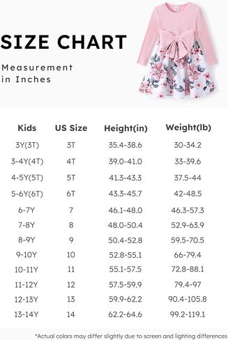 PATPAT Baby Toddler Floral Print Fall Dress Long Sleeves Clothes Dress Outfits for Girls in Saudi Arabia