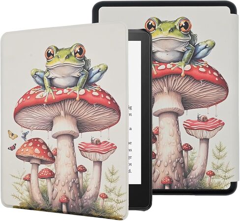 حافظة لجهاز Kindle Paperwhite مقاس 6.8 بوصات (الجيل الحادي عشر - 2021) وإصدار Kindle Paperwhite المميز، هدايا لمحبي الكتب، غطاء خفيف الوزن مع خاصية التنبيه/السكون التلقائي in Kuwait