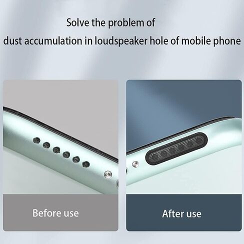 Mobile Phone Dustproof Net Stickers, Speaker Mesh Anti Dust Proof Adhesive Sticker for iPhone and Android Phone Speaker Dustproof Sticker 20 Pcs in Saudi Arabia