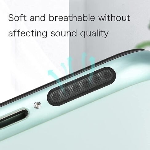 Mobile Phone Dustproof Net Stickers, Speaker Mesh Anti Dust Proof Adhesive Sticker for iPhone and Android Phone Speaker Dustproof Sticker 20 Pcs in Saudi Arabia