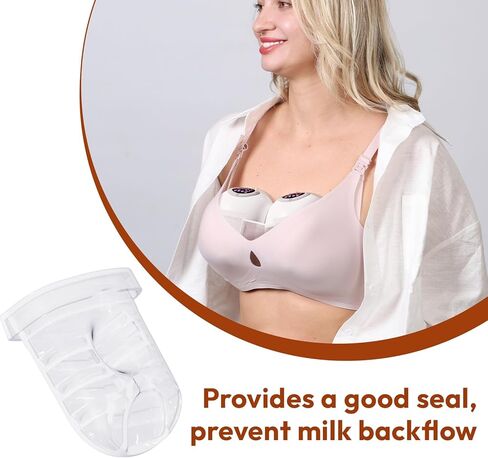 أغشية سيليكون بديلة NCVI متوافقة مع مضخة الثدي القابلة للارتداء NCVI S32، ملحقات استبدال أجزاء مضخة الثدي، مجموعة من قطعتين in Kuwait
