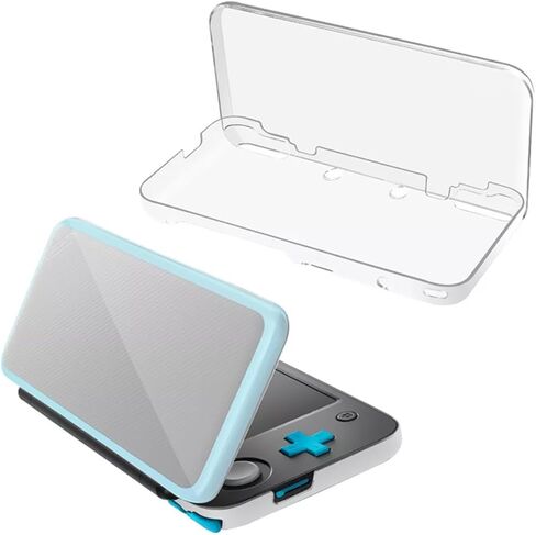 حافظة حماية شفافة 2DS XL - متوافقة مع نينتندو 2DS XL، حافظة ذات غطاء صلب كريستالي فائق الوضوح مضاد للخدش in Kuwait