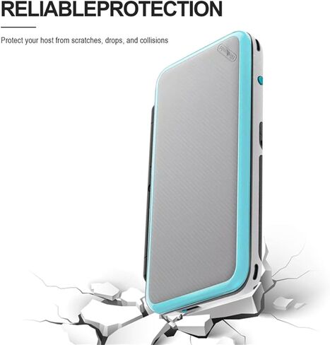 حافظة حماية شفافة 2DS XL - متوافقة مع نينتندو 2DS XL، حافظة ذات غطاء صلب كريستالي فائق الوضوح مضاد للخدش in Kuwait