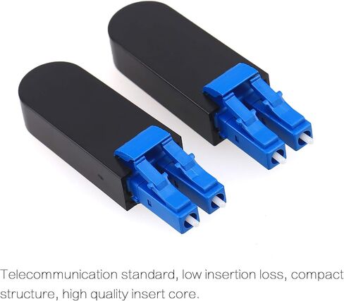 LC/UPC SM MM OM3 OM4 fiber optic adapter Loopback adapter connector(1pcs) (Type: LC/UPC SM-9/125) in Saudi Arabia