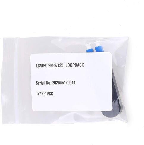 LC/UPC SM MM OM3 OM4 fiber optic adapter Loopback adapter connector(1pcs) (Type: LC/UPC SM-9/125) in Saudi Arabia