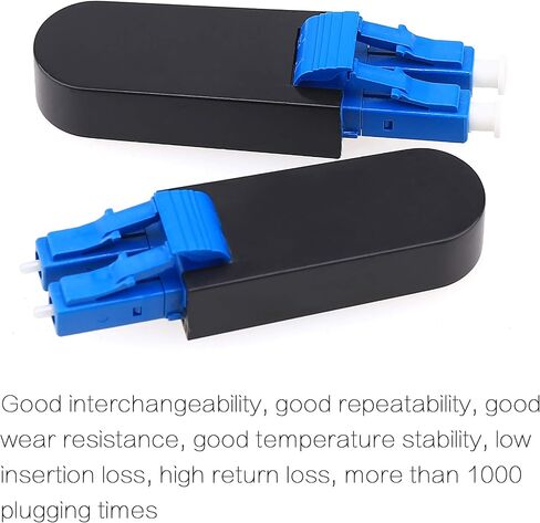 LC/UPC SM MM OM3 OM4 fiber optic adapter Loopback adapter connector(1pcs) (Type: LC/UPC SM-9/125) in Saudi Arabia