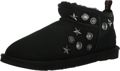 حذاء نسائي من LUXE Angel قصير جدًا باللون الأسود in Kuwait