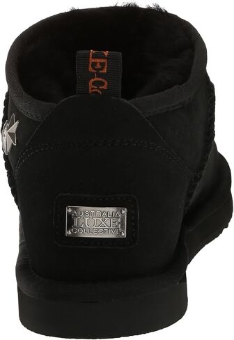 حذاء نسائي من LUXE Angel قصير جدًا باللون الأسود in Kuwait