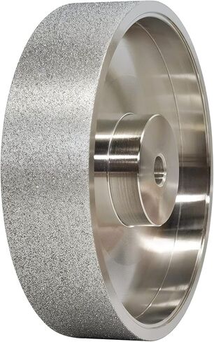 CBN Grinding Wheel, Dia 6" x 1.5" Wide with 1/2" Arbor, Diamond Grinding Wheel for Sharpening High Speed Steel, Grit 320 in Saudi Arabia