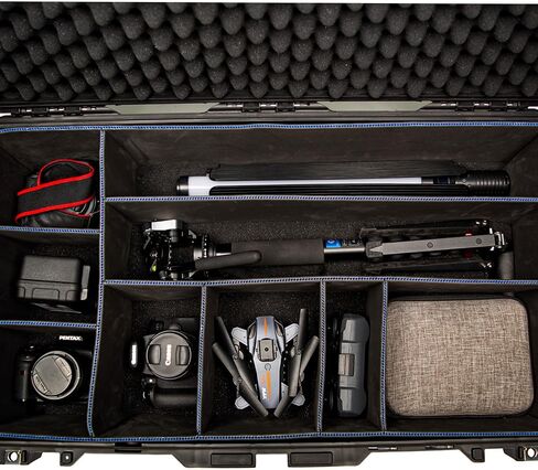 The DIY Divider System to Fit Pelican 1615or Any Storage Case with a Depth of 6" ish Case NOT Included in Saudi Arabia
