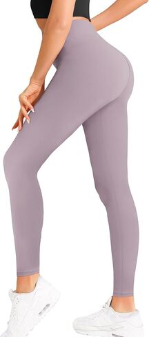 Natural Feelings Buttercloud High Waisted Leggings for Women Tummy Control Workout Leggings Soft Athletic Yoga Pants in Saudi Arabia