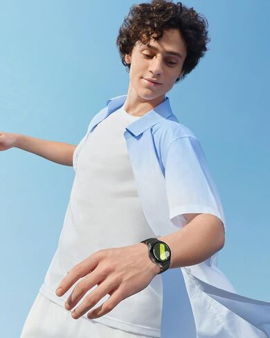 Silicone Sport Band Compatible With Samsung Galaxy Watch 7 Band 40mm 44mm,No Gap Sporty Strap with Decorative Woven Line for Samsung Watch 7 44mm Bands Men Women(2024) in Saudi Arabia