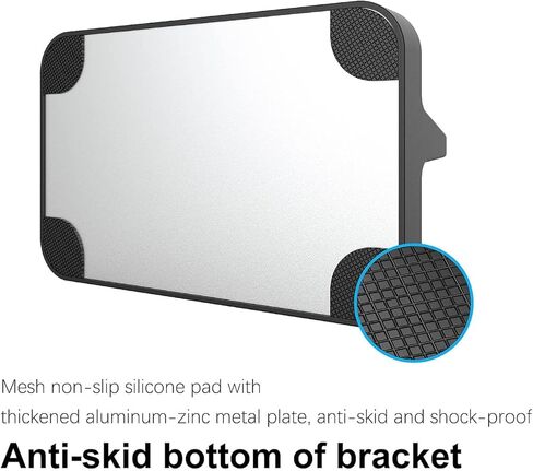 قاعدة حامل لجهاز Steam Deck، حامل سويتش لنينتندو، قاعدة محمولة لجهاز Steam Deck/Nintendo Switch/Switch Lite/Switch OLED مع وسادة سيليكون مضادة للانزلاق - أسود in Kuwait