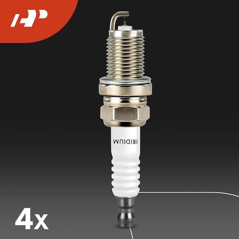 مجموعة A-Premium مكونة من 4 ملفات إشعال وشمعات إشعال إيريديوم متوافقة مع Toyota Prius 2001-2009، Yaris 2006-2018، Echo 2000 L4 1.5L in Kuwait