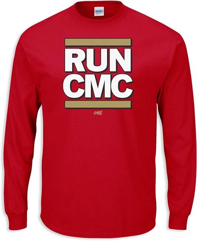 Run CMC T-Shirt for San Francisco Football Fans (SM-5XL) in Saudi Arabia