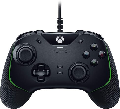 وحدة تحكم الألعاب Razer Wolverine V2 مع كابل لأجهزة Xbox Series X/S + Xbox One + الكمبيوتر الشخصي (زرين متعددي الوظائف قابلين لإعادة التعيين، وضع تشغيل الشعر مع قفل الزناد) أسود in Saudi Arabia