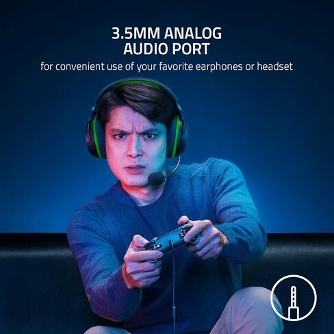 وحدة تحكم الألعاب Razer Wolverine V2 مع كابل لأجهزة Xbox Series X/S + Xbox One + الكمبيوتر الشخصي (زرين متعددي الوظائف قابلين لإعادة التعيين، وضع تشغيل الشعر مع قفل الزناد) أسود in Saudi Arabia