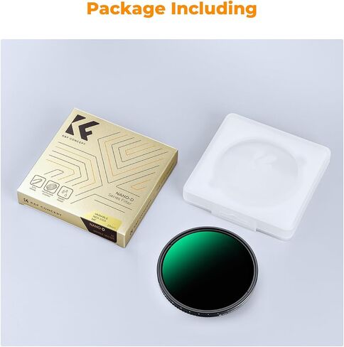 K&F Concept 43mm Variable ND3-ND1000 ND Filter (1.5-10 Stops) Neutral Density Lens Filter with 24 Multi-Layer Coatings for Camera Lens (D-Series) in Saudi Arabia