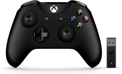 وحدة تحكم Microsoft Xbox اللاسلكية + محول لاسلكي لنظام التشغيل Windows 10 in Saudi Arabia