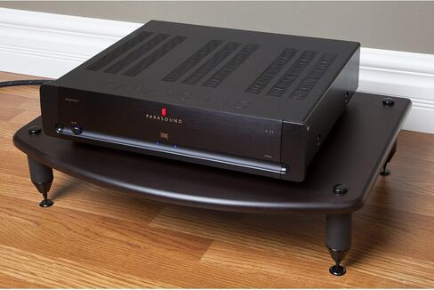 Pangea Audio Vulcan Amp Stand - Rosenut Red in Saudi Arabia
