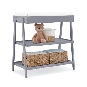 Delta Children Scout Changing Table - Greenguard Gold Certified, Bianca White