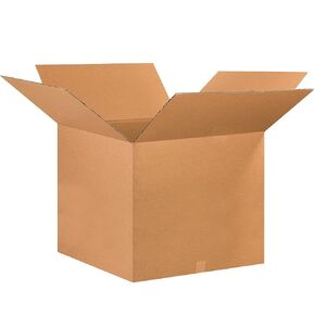 BOX USA 26x26x20 Corrugated Boxes, Large, 26L x 26W x 20H, Pack of 10 | Shipping, Packaging, Moving, Storage Box for Home or Business, Strong Wholesale Bulk Boxes