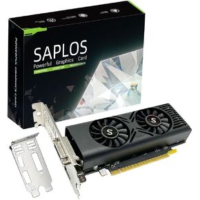 GTX 1050 Graphics Card for PC, 4GB GDDR5 128-bit, HDMI DisplayPort DVI-D, Computer GPU, Gaming Video Card, Low Profile, PCI Express x16, DirectX 12