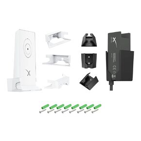Wall Mount for Starlink Mesh WiFi Router V2 Mesh Router Bundle with Starlink Ethernet ABS Cable Caddy and Starlink Ethernet Adapter Brackets Holder