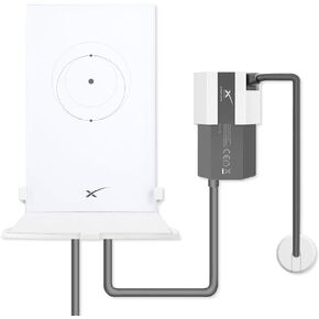 حامل جداري لجهاز توجيه Starlink ومحول Ethernet بما في ذلك حلقة الكابل، ودعامة حامل حائط لحامل محول StarLink Ethernet وGen2 WiFi V2 Mesh Router Mount