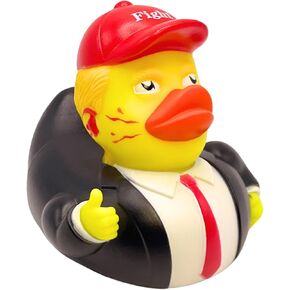 Donald Trump Ducks, 2024 New Squeak Rubber Duck for Baby Bath and Jeep Ducking, 3.5 Inch Funny Duck Toy for Kids Gift Rubber Ducks Trump Gifts