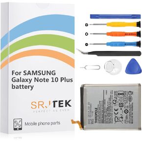 Battery Replacement for Samsung Galaxy Note 10 Plus,for Samsung SM-N975 EB-BN972ABU 4300mAh Standard Capacity Battery Include Complete Repair Tools kit
