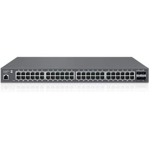 EnGenius Cloud Managed ECS1552FP 48-Port Gigabit 740W PoE+ Layer 2+ Switch with 4 SFP+ Uplink Ports