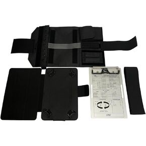 Aviation Kneeboard Pilot Kneeboard with Clipboard Compatible for iPad Mini, Black