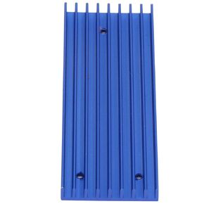 Q28*6 * 71.5 Three Holes Aluminum Heat Sink Cooler with Good Heat Dissipation Performance Easy Installation and Removal for Circuit Board Chip
