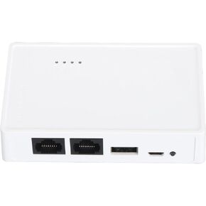 USB Print Server, 480Mbps Network Print Server with Various Operation Modes, Web Management Printer Server Adapter for All USB Printers, Wisoquy9oqsg5net