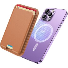 Coolpow Magnetic phone wallet for Apple Magsafe Wallet【super magnet】 for iPhone Wallet Card Holder for Apple Wallet Magsafe for iPhone 15 14 13 12 Pro Max Plus mini Mag Safe Wallet Case