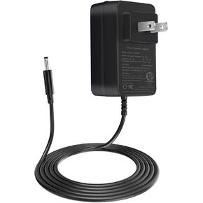 Sigely DC 12V for Audio Technica Turntable Charger Power Cord Compatible with Audio-Technica AT-LP60X, AT-LP60X-BK, AT-LP60X-BW, AT-LP120XUSB-BK Direct-Drive Turntable Record Player Charger Power