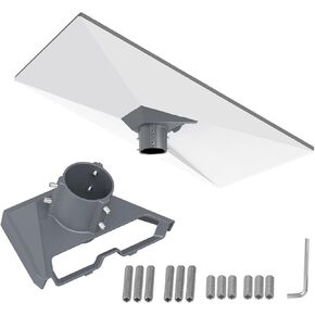 Starlink Gen3 Mount Adapter,Starlink V3 Pipe Adapter,Pole Mount Kit Compatible with STARLINK GEN3 Standard Antenna,V3 Bracket Antenna(Grey)