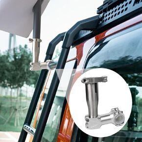 Starlink RV Mount,Starlink Gen 2 Rv Ladder Mount, Starlink RV Roof Rack Mount,Installation Range 0.9-1.17" Starlink Pole Mount for Pole/Roof/SUV/Outdoor Starlink Mount with Pipe Adapter