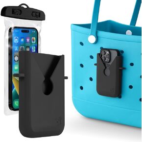 BoggBag Phone Pouch & Waterproof Case Perfect for Beach Days, Surfing, and Protecting Your Phone,Gray