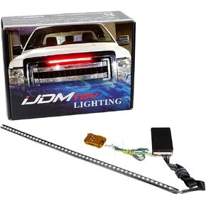 iJDMTOY 20 inches 48-LED RGB LED Knight Rider Scanner Lighting Bar Compatible with Car Interior or Exterior Decoration