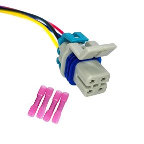 4 Pin Square Gray Connector Pigtail for GM Oxygen O2 Sensor PT1069 12176897