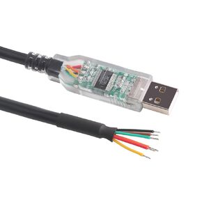 USB to 3.3v 5v TTL Serial Cable 6P UART Converter 6 Pins 3V3 5V 6ft TTL TTL-232R-RPI for Raspberry Pi (3.3V TTL)