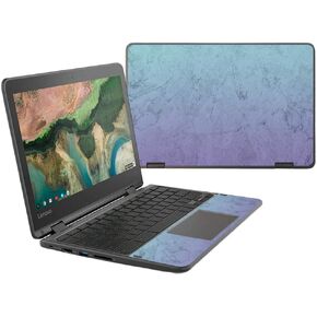 MightySkins Skin Compatible with Lenovo 300e Chromebook 11.6" (2018) - Gradient Marble | Protective, Durable, and Unique Vinyl Decal wrap Cover | Easy to Apply, Remove | Made in The USA
