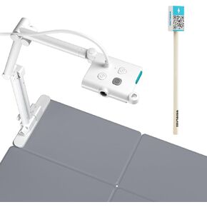 OKIOCAM S Plus 5MP Document Camera & Webcam 2-in-1 for Teachers, Chrombook, Mac, Windows Compatible, for Classroom, Live Demo, Web Conference 1944p