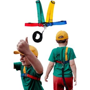 MiniMax 2.0 Ultra Robust Child Walking Harness with a Leash for Kids from 2yo up to 14yo. Fully Adjustable for older children. MADE IN CANADA